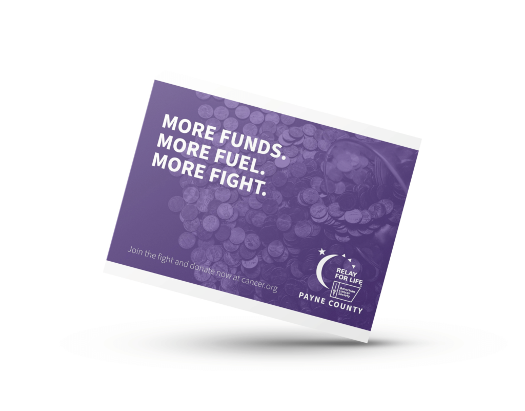 Relay for Life print ad